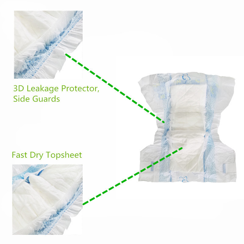 wholesale plastic backed disposable baby nappies baby youth diapers