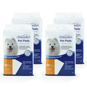 Heavy absorbent disposable odor control black bamboo carbon pet pads pee training manufacturer