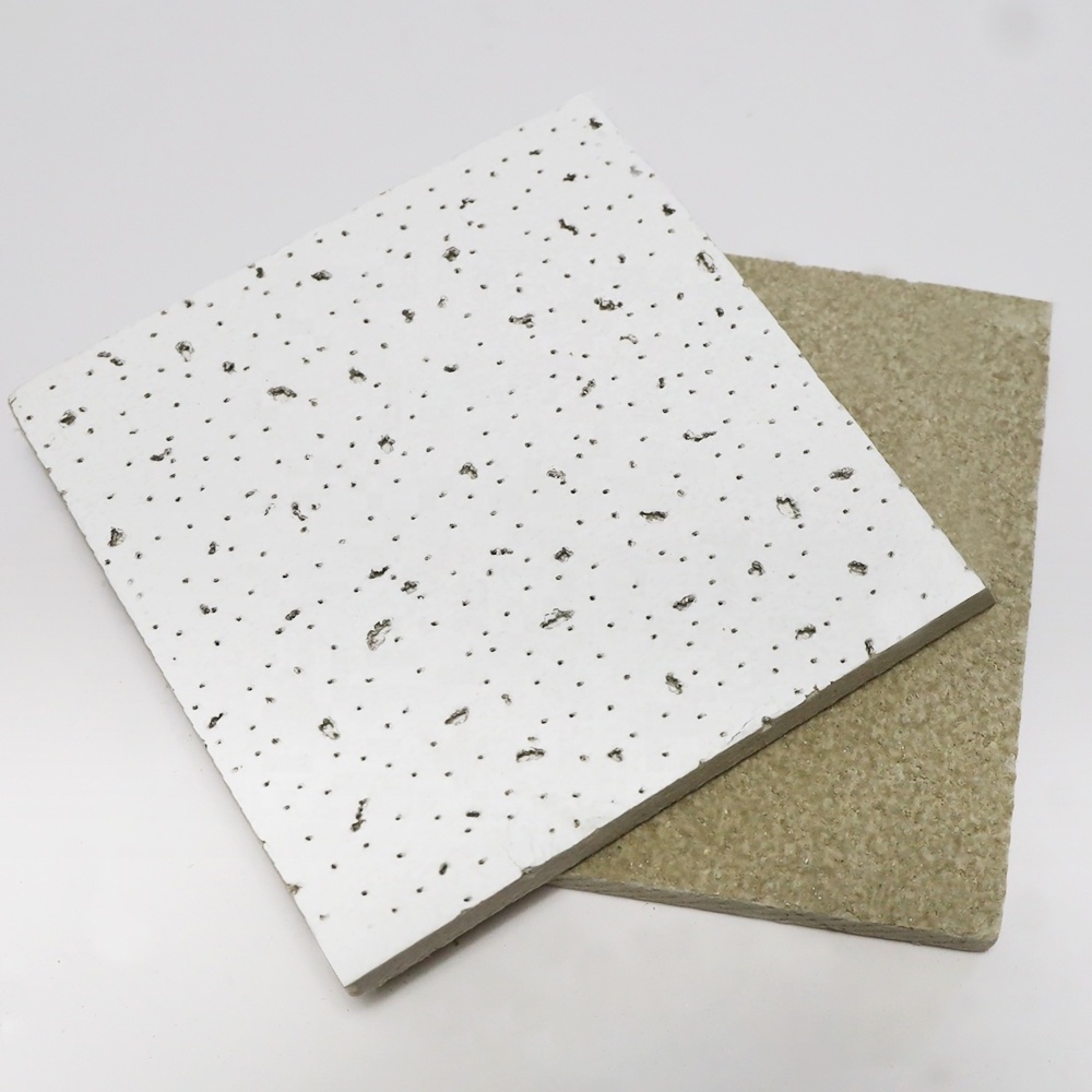 Office 600x600 Ceiling Tiles Price Acoustic Mineral Fiber Board decorative acoustic ceiling panels