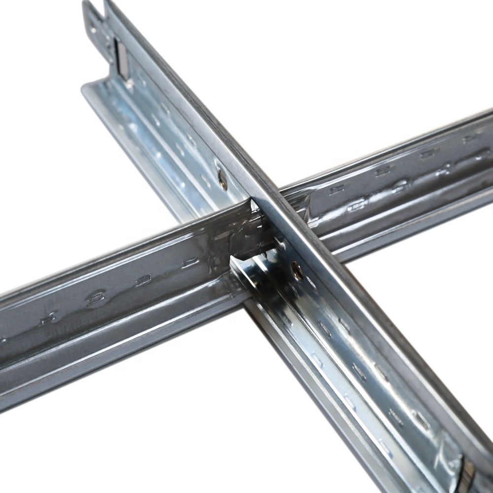 T24 2 Ft Suspended Drop Ceiling Grid Tee, Standard 15/16 T-Bar Drop Ceiling Grid System