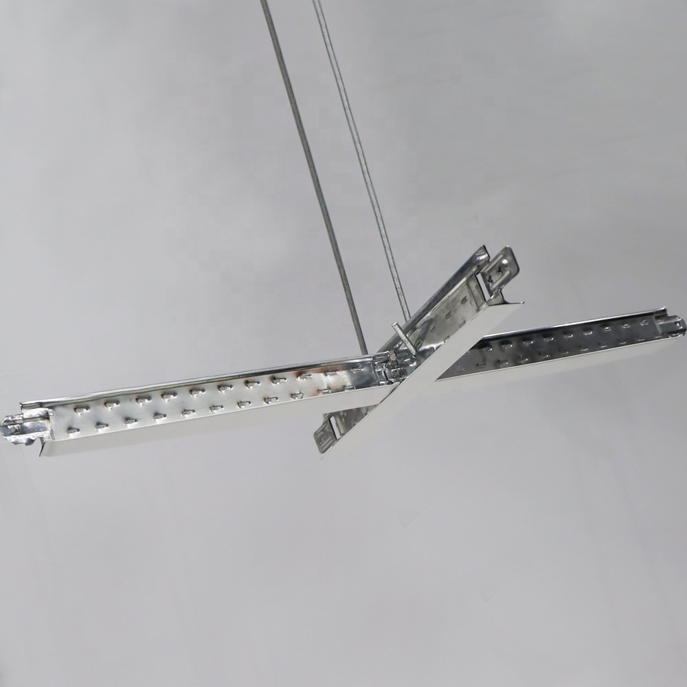 T24 2 Ft Suspended Drop Ceiling Grid Tee, Standard 15/16 T-Bar Drop Ceiling Grid System