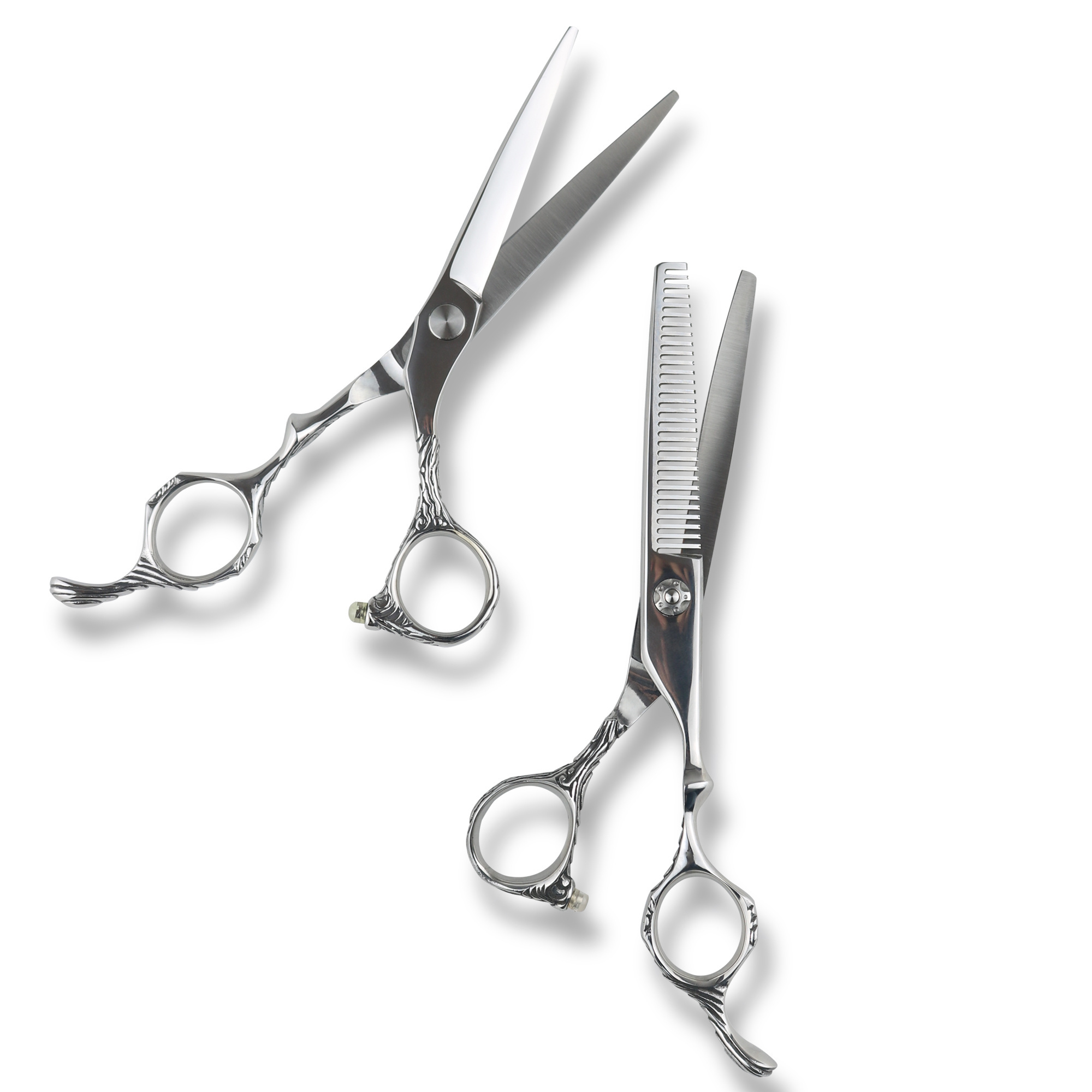 Hair Cutting Thinning Scissors Salon Hairdressing Shears Regular Flat Teeth Barber Scissors