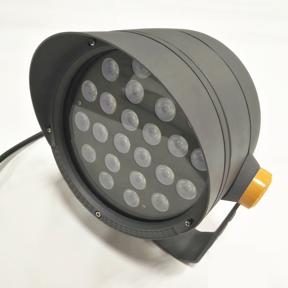 IP65 Outdoor 36W 54W RGBW Dimmable Dali DMX Control LED Flood Light