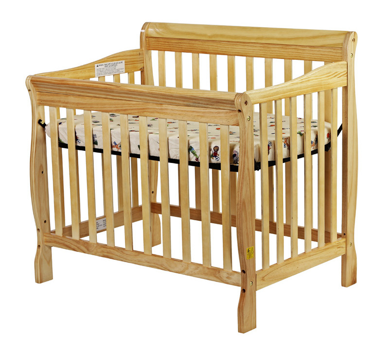 NZ wood baby crib nursery bedding/baby cot and crib/cama bebe