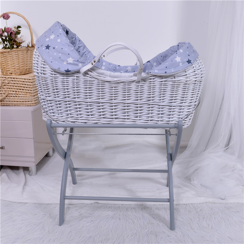 100% handmade babybett/cradle baby swing/wicker cradle for newborn