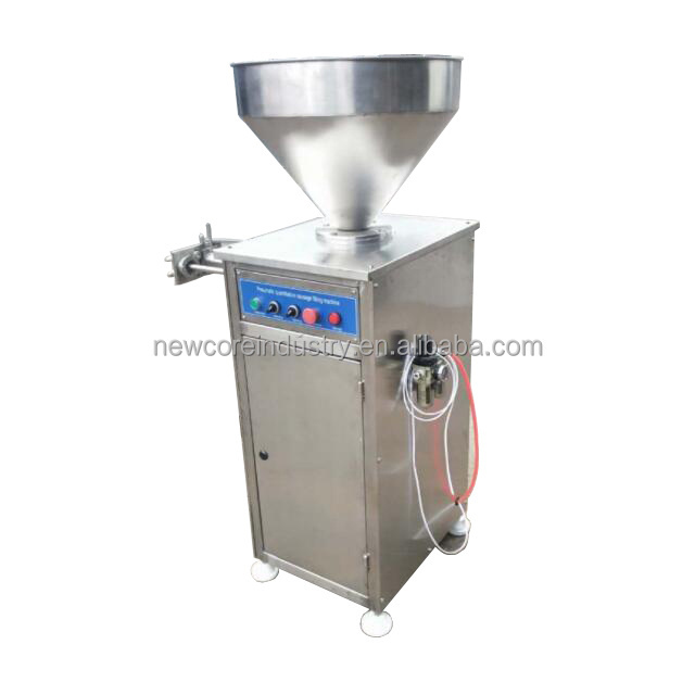 Meat product making machine sausage stuffer with twisting function