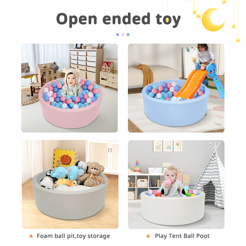 Indoor Soft Foam Ball Pit Ball Pool for Kids Baby-Friendly Play Equipment for Children