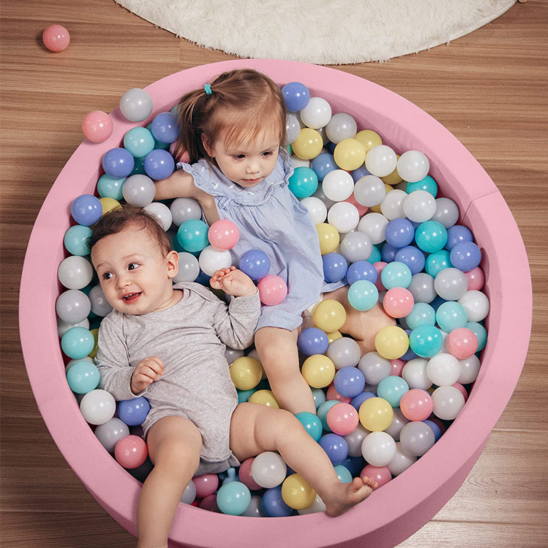 Children's Indoor Foam Ball Pit Toddler Compressing Sensory Toys Soft Play Ball Pool for Home School Use