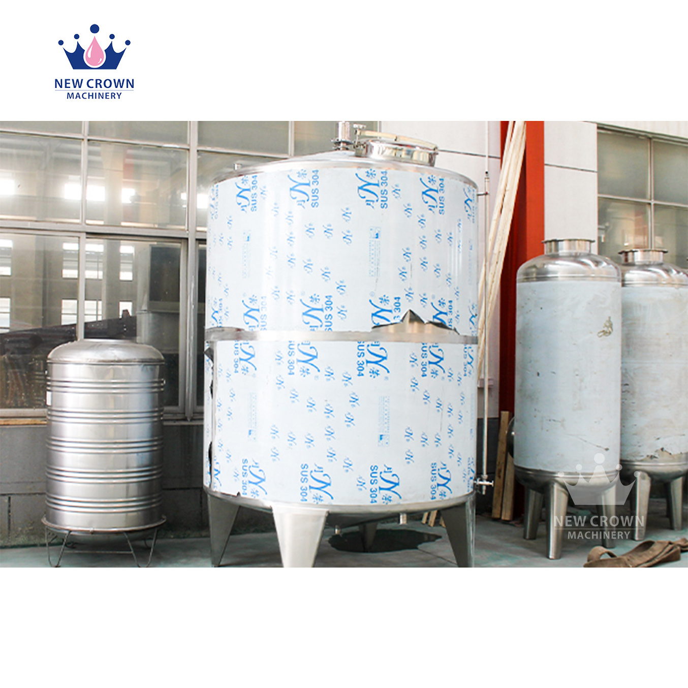 High Quality Competitive Price 50-30000 Liter Stainless Steel Liquid Pure Water Storage Tank