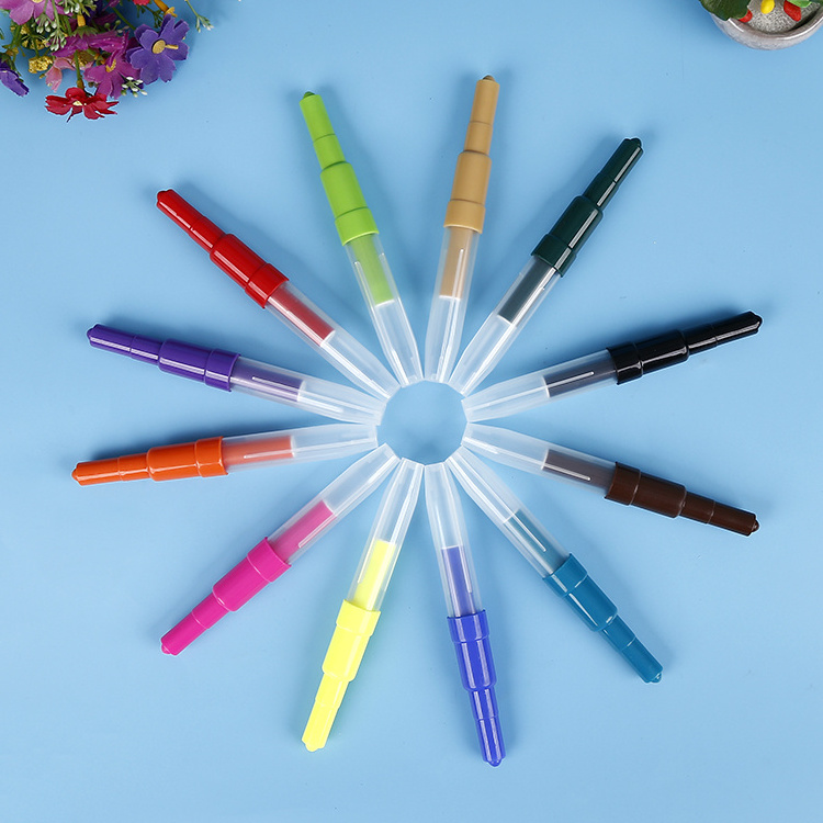 Factory wholesale2023 hot-selling multi-color blow pen for kids and office writing and promotion gifts