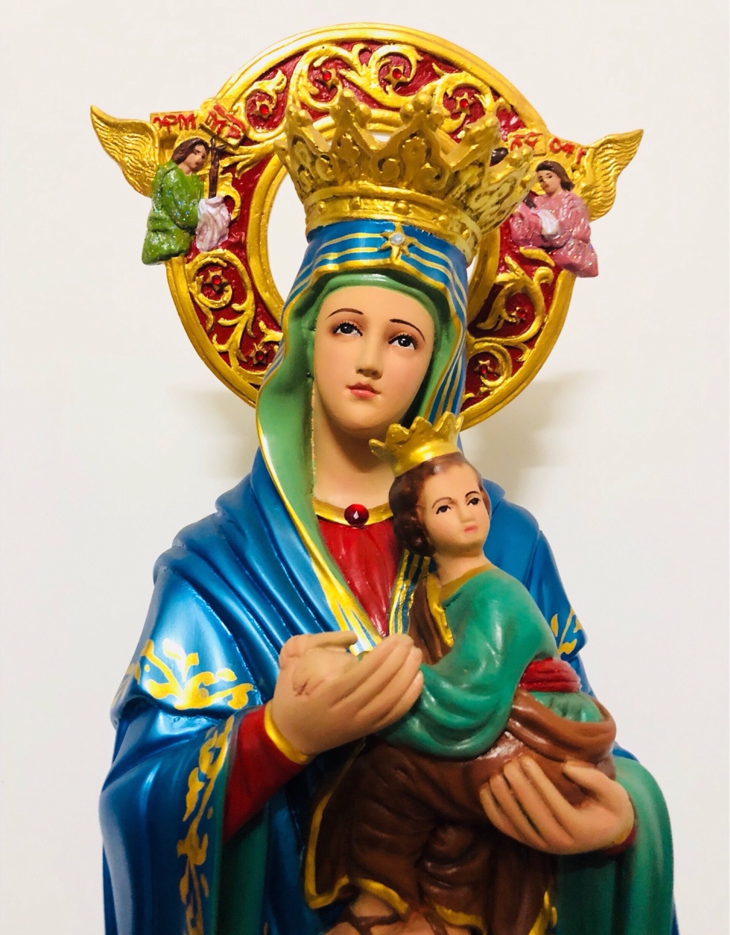 Religious Generous Virgin Mary Statue, The Blessed Mother of The Immaculate Comception.