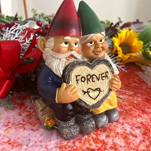 Funny Resin Miniature Garden Gnomes Ornament Outdoor for Yard, Lawn or Home Garden