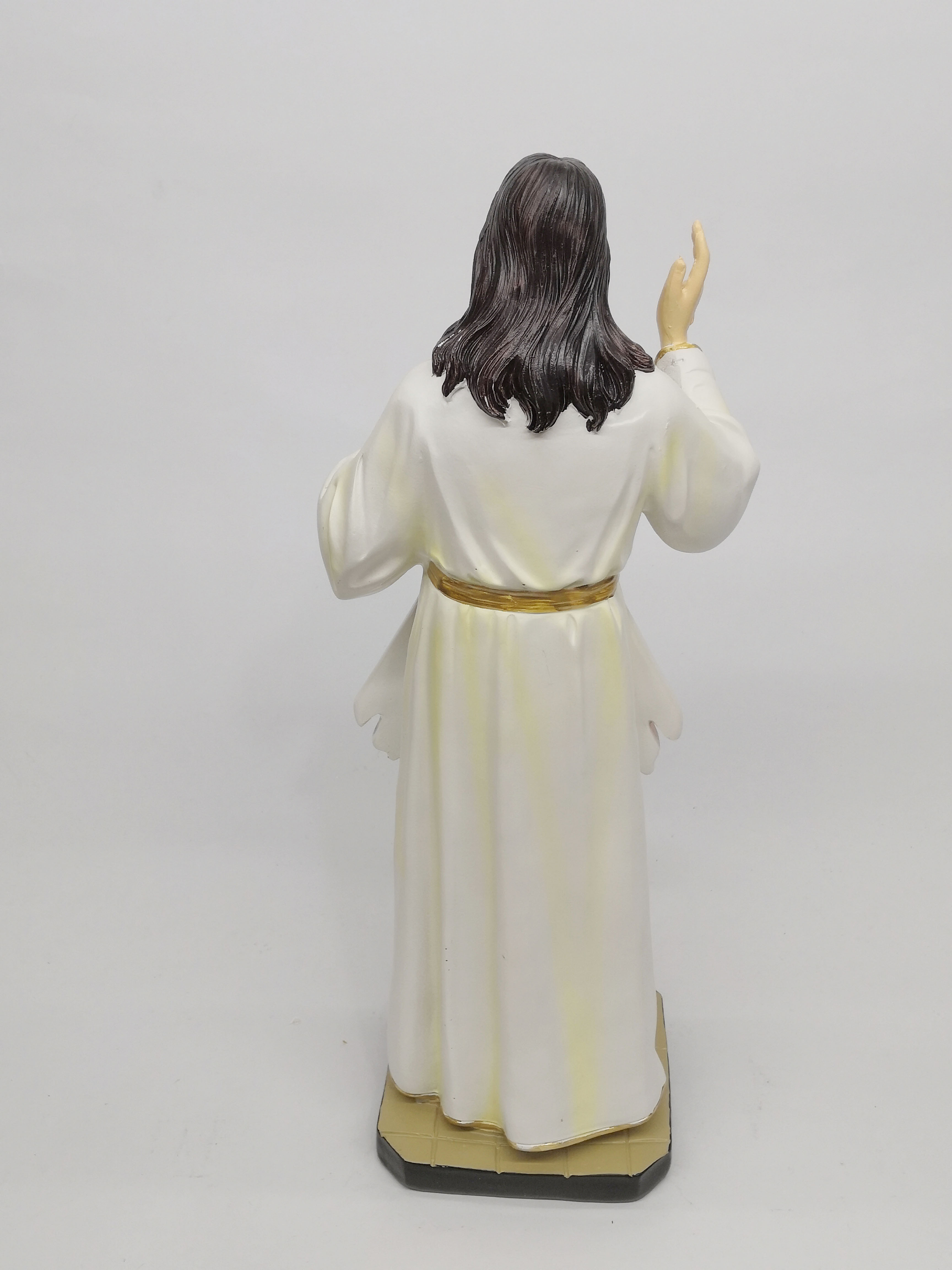 Statue Esprit Saint 12 X 12 Cm En Résine – Artisanat à La Main – À Suspendre Intérieur/Extérieur – Décoration Spirituelle & Religieuse