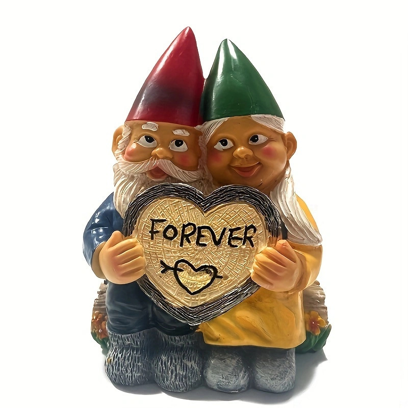 Funny Resin Miniature Garden Gnomes Ornament Outdoor for Yard, Lawn or Home Garden