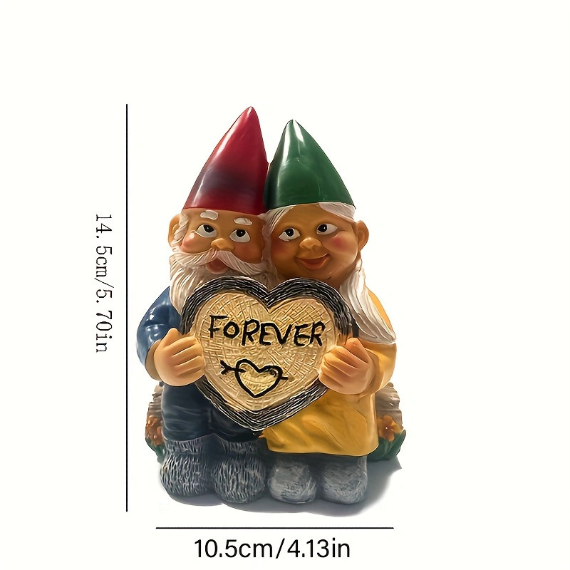 Funny Resin Miniature Garden Gnomes Ornament Outdoor for Yard, Lawn or Home Garden