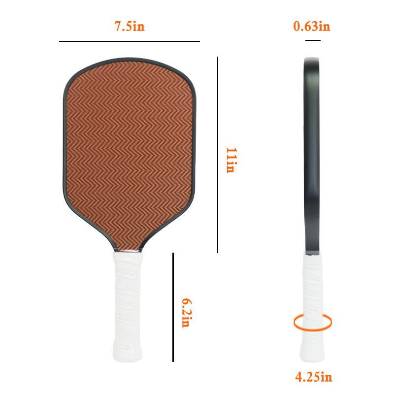 XS43 edge edgeless pickleball paddle kevlar 10mm thermoformed carbon pickleball paddle