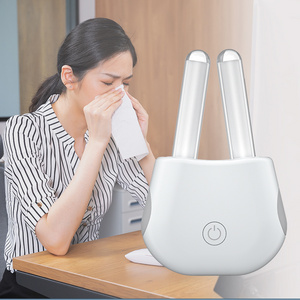 Portable Rhinitis Laser Treatment Instrument 650nm Semiconductor Laser Noise Rhinitis Therapy Device Machine