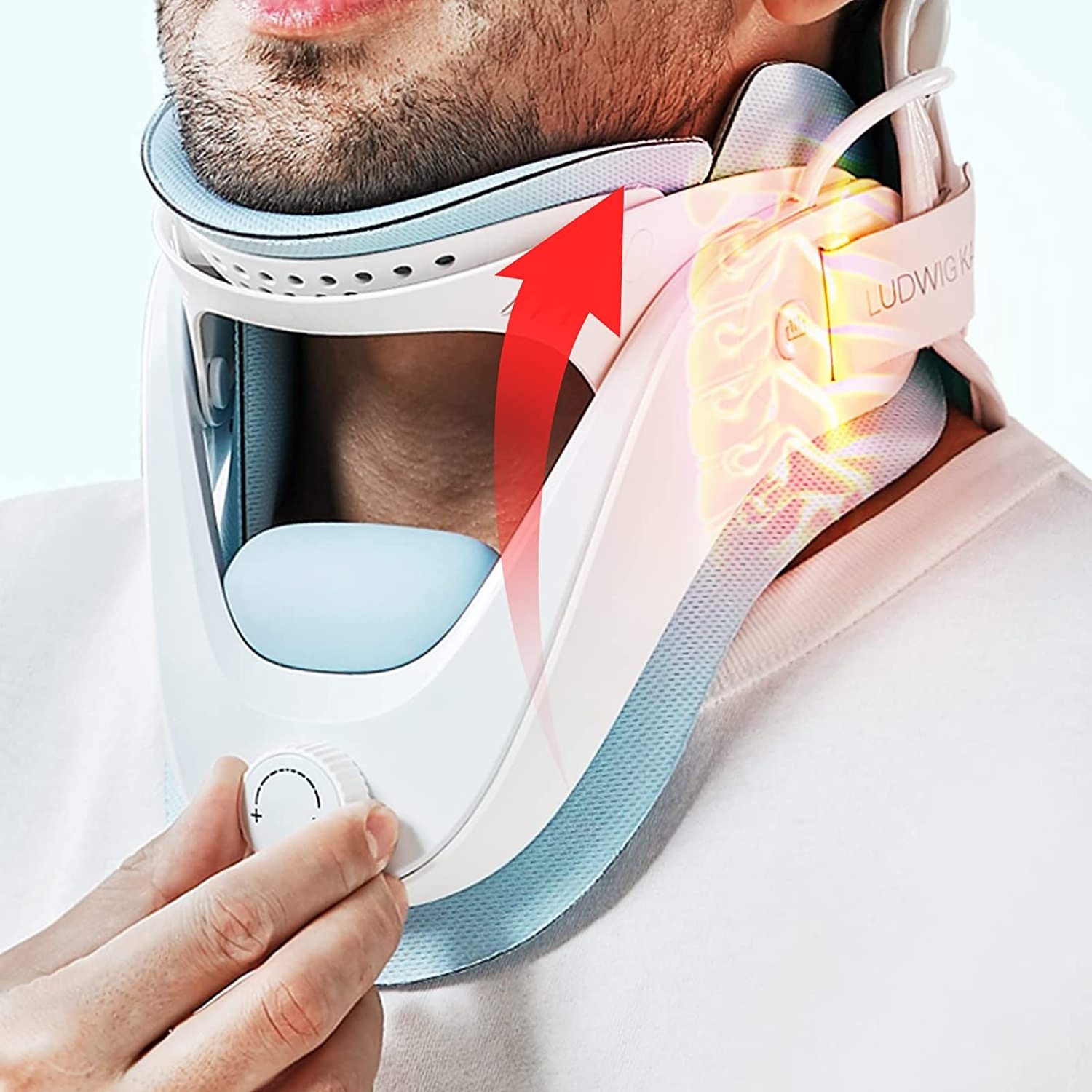 Hot-selling decompression collar for neck foam cervical orthopedic soft neck brace collar