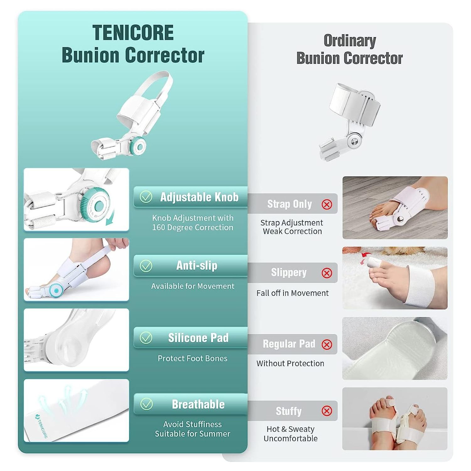 sales good competitive price wholesale shoe soles soft gel toe separator correction of hallux valgus