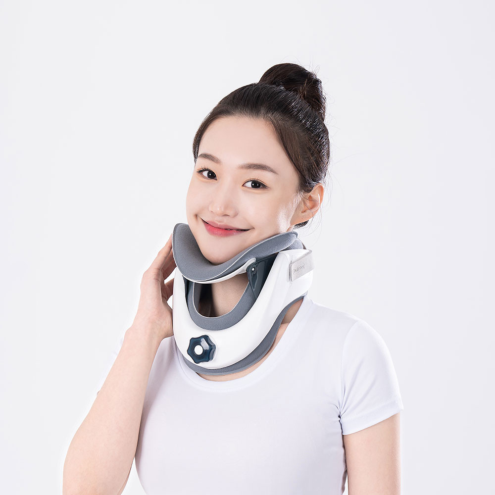 Techlove physiotherapy devices neck platen cervical neck traction device for neck pain relief