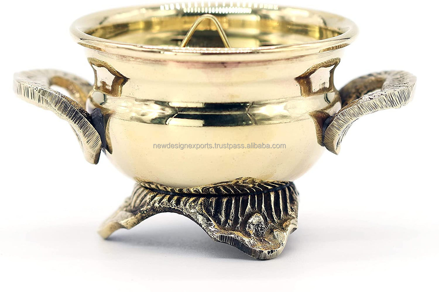 Brass Cauldron Incense Burner Great for Altars Rituals Incense Burner Smudging Bowl Offering Bowl Witch Cauldron