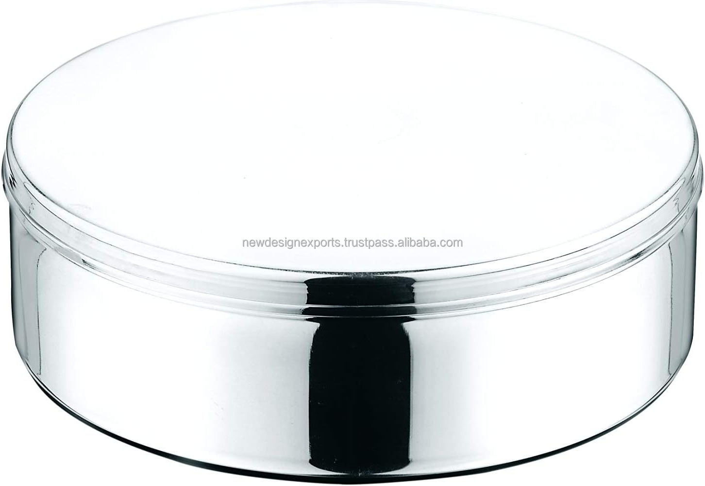 Stainless Steel Masala Dabba Spice box 7 Compartments with Lid