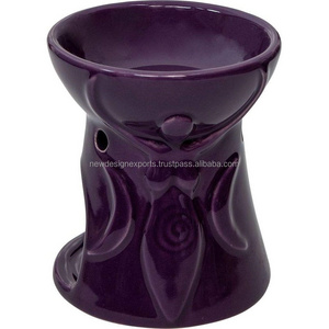 Ceramic Oil Burner  Essential Oil Aroma Diffuser Aromatherapy Candle Tea Light Holder Moon Goddess