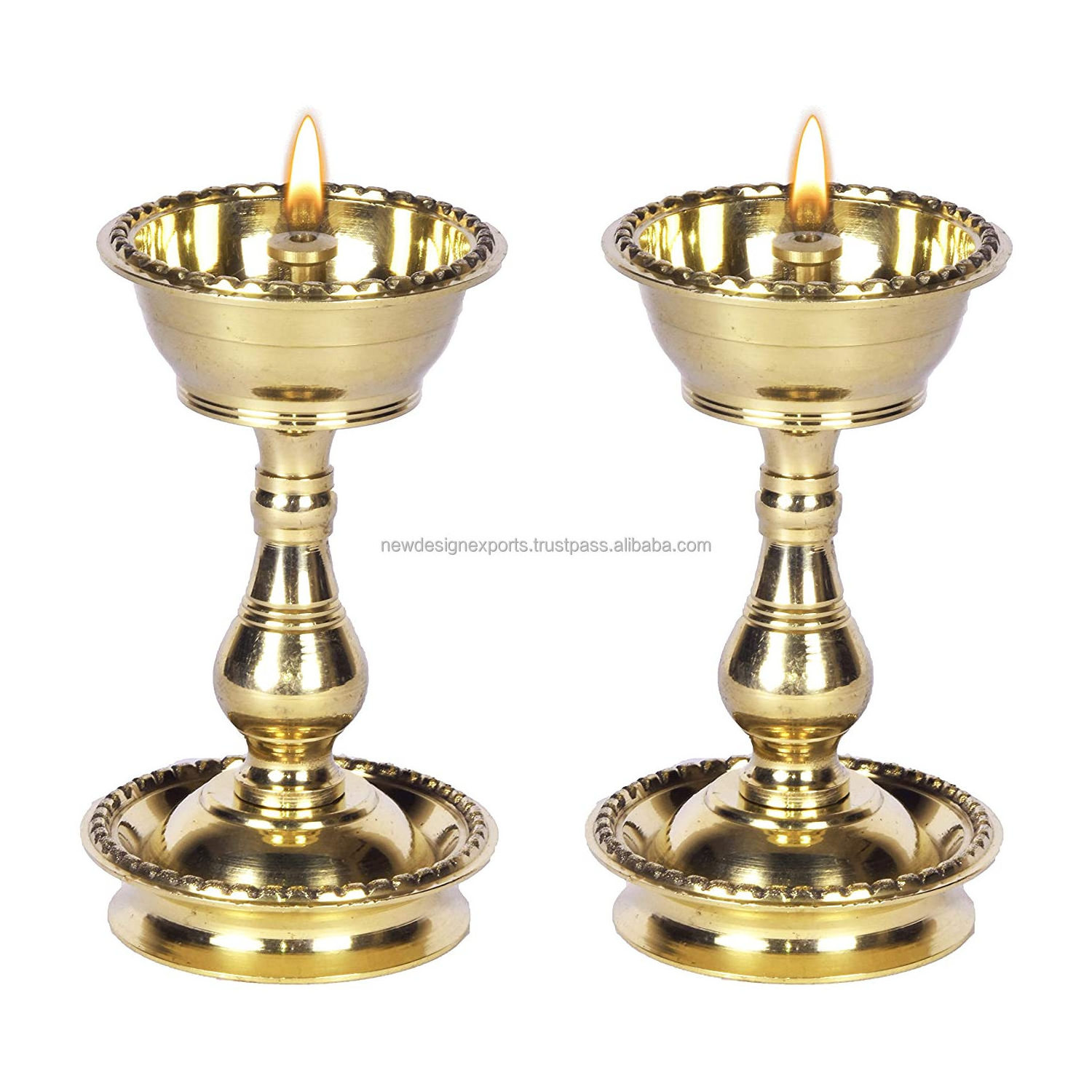 metal Pure Brass Heavy Udupi Nanda Diya