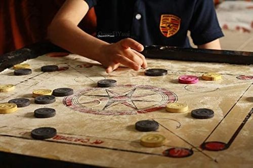 Best Quality 26 inches wooden carrom Board Game best among indoor games