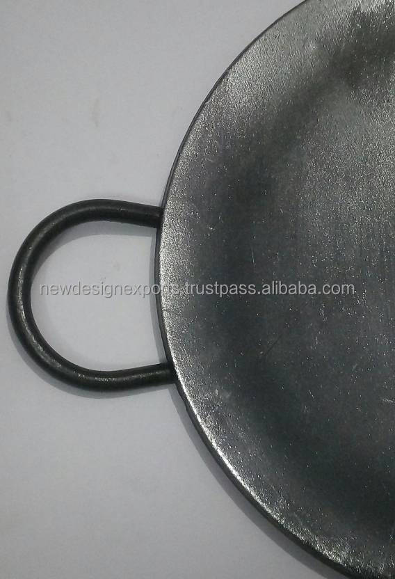 Commercial And Home Use Iron Tawa 16 Inches Pav bhaji Tawa Tikki Tawa Pan