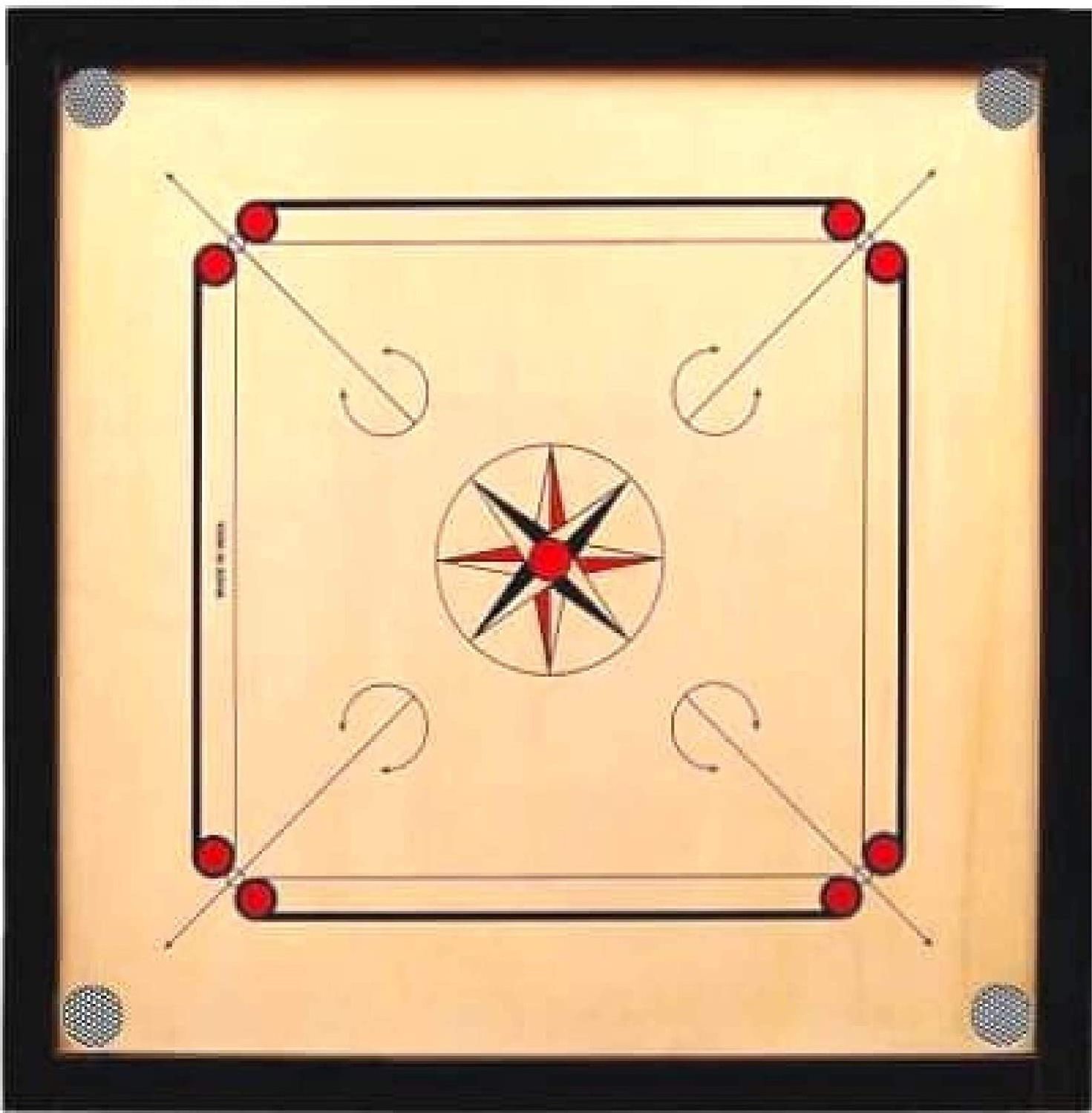 Best Quality 26 inches wooden carrom Board Game best among indoor games