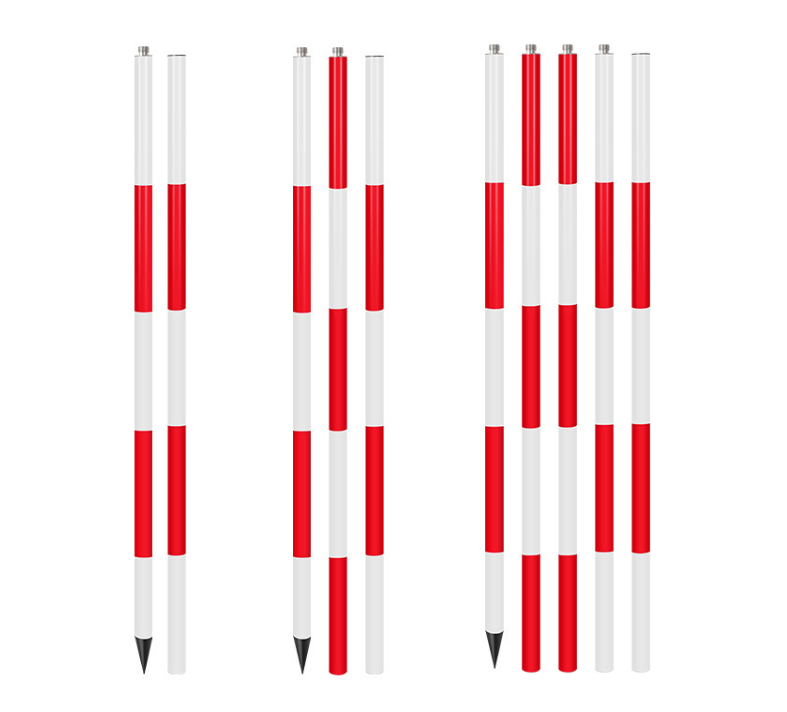 Survey Pole Telescopic Range Pole Survey Accessories Gps Rtk Total Station Snap Lock