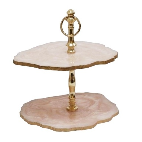 Elegant Design Cake Handmade Decorating Wooden Cake Stand Birthday Wedding Party Decoration Cake Serving Stand Wooden