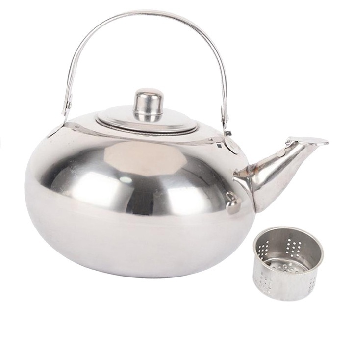 Stainless Steel Tea Pot Dallah Catering Service Equipment Kettle Arabic Tea Pot Kettle Pot Shiny Polished Finishing