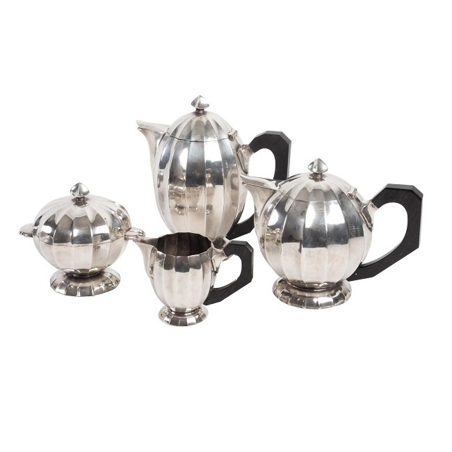 Hot Selling Top Quality Tea Pots For Coffee And Tea Serving Pots Home Kitchenware Catering Item Stainless Steel Kettle Set