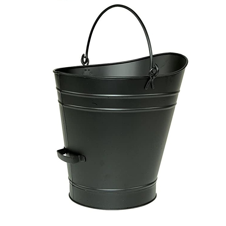 Home Garden Use Decorative Coal Bucket Custom Finishing Coal Bucket Metal Coal Bucket Shovel Fireplace Tool