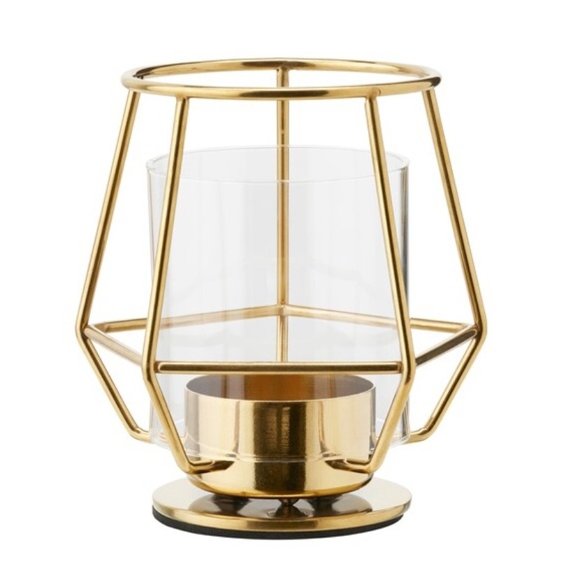 Sustainable Quality Votive Candle Holder Top Trending Parties Decor Luxurious Candle Stand Golden Metal Hanging Candle Holder