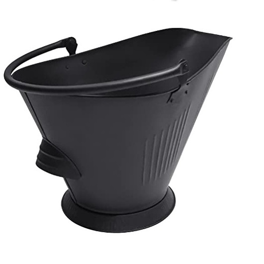 Home Garden Use Decorative Coal Bucket Custom Finishing Coal Bucket Metal Coal Bucket Shovel Fireplace Tool