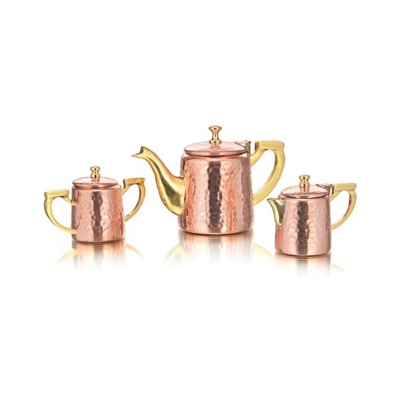 Hot Selling Top Quality Tea Pots For Coffee And Tea Serving Pots Home Kitchenware Catering Item Stainless Steel Kettle Set