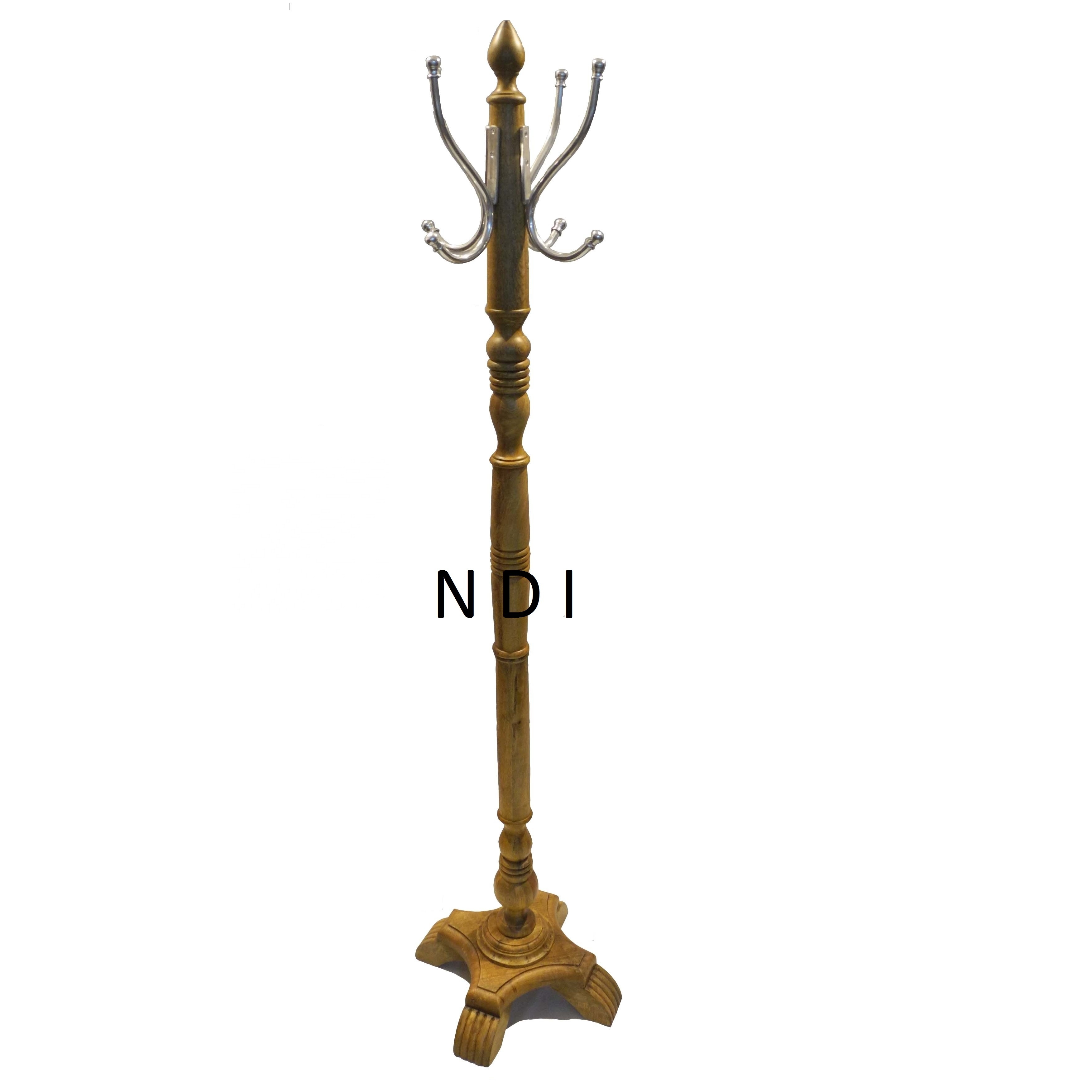 Unique Design Wooden Decorative Clothes Hanger Stand Home And Hotel Living Room Decoration Coat Hanger Stand