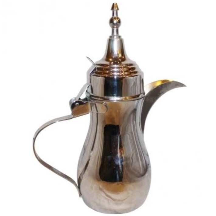 Party Ware Usage Items Arabic Tea Pot Kettle Dallah Pot Shiny Polished Finishing Stainless Steel Tea Pot Dallah