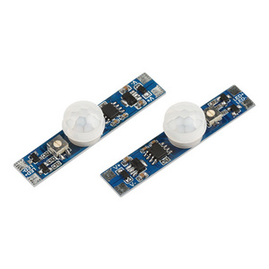 12VDC 24VDC Pir Motion Sensor Module CE Rohs Small PCB Motion Sensor for LED Cabinet Light