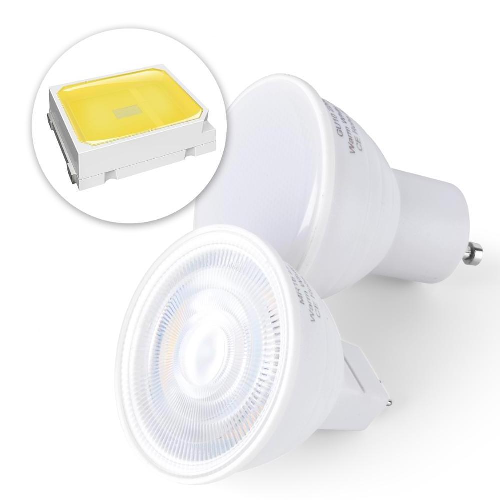 GU10 Spot Light 220V 5W 7W Bombillas LED Spotlight Bulb GU5.3 Ampoule 2835 SMD Lighting Home