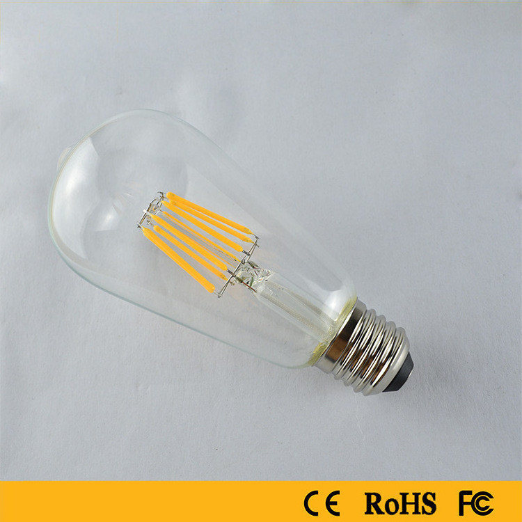 Edison st64 led filament bulb