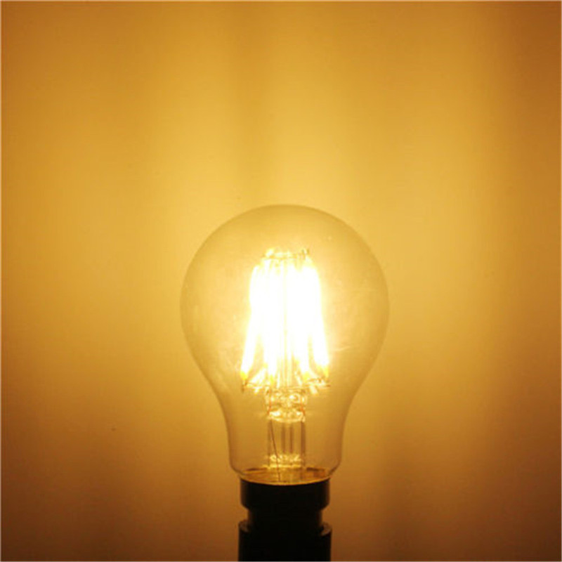 Factory wholesale led filament bulb A60 edison bulb e27