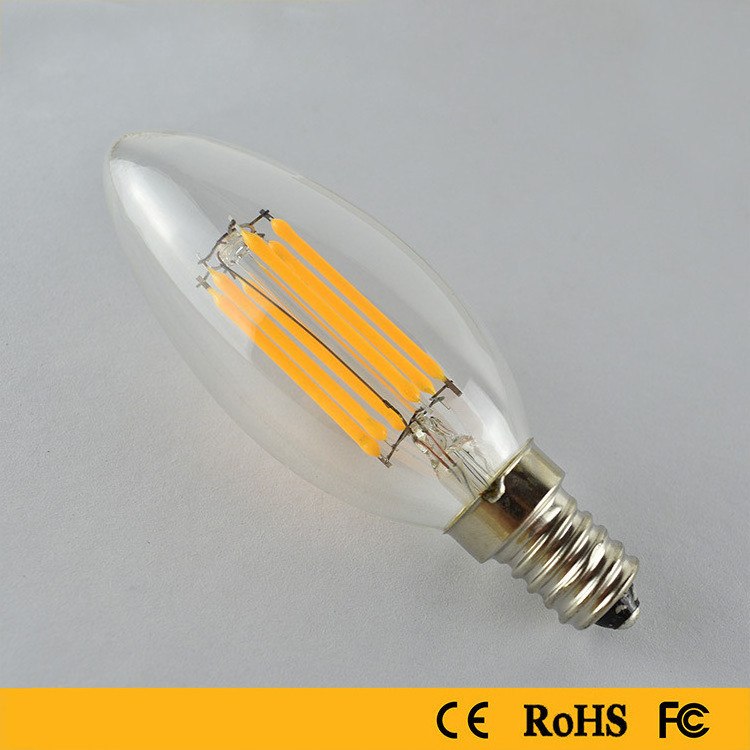 Edison e14 C35 filament led mini pilot bulb