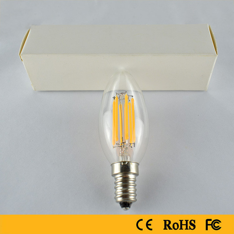 Edison e14 C35 filament led mini pilot bulb