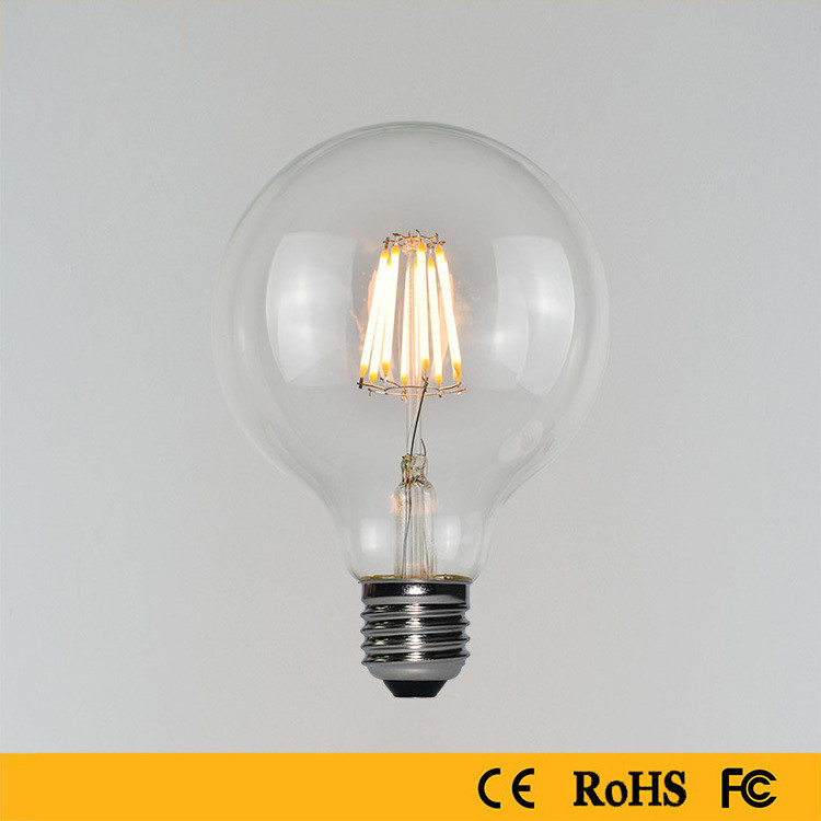 Edison G95 filament led bulb