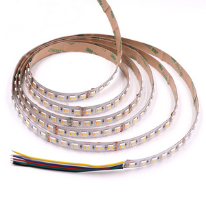 5 in1 RGB CCT Led Strip Light 12V 24V RGBW RGB CCT RGBCWW Super Bright Flexible LED Tape Lights for home Decoration