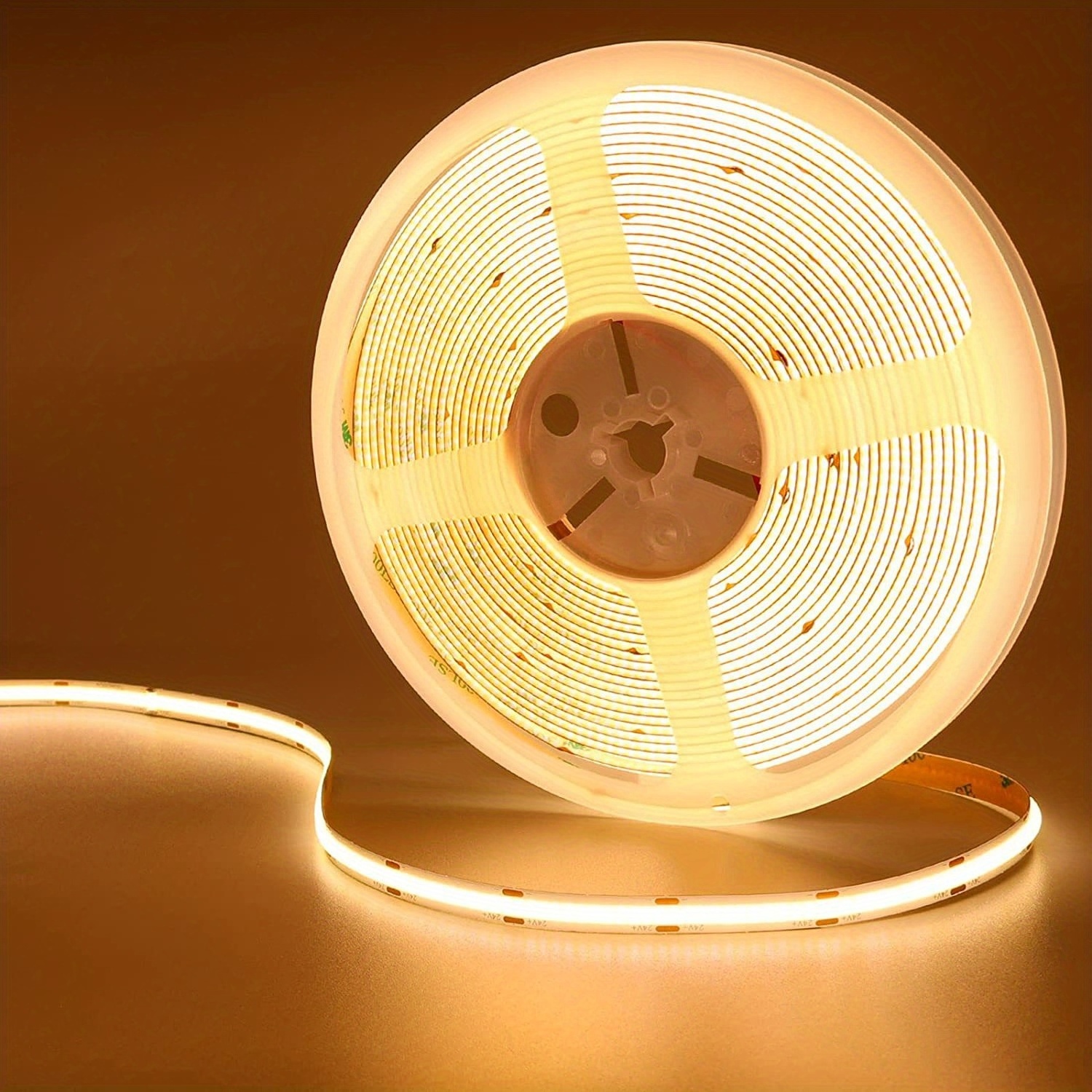 8mm Wide 480LEDs/m Dc12v 24v Free Cuttable 12v Led Strip IP20 IP65 IP66 Led Cob Strip Light